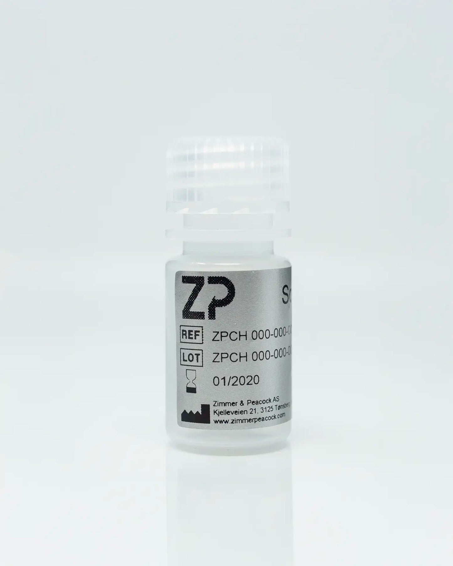 15 mL bottle of solution from ZP