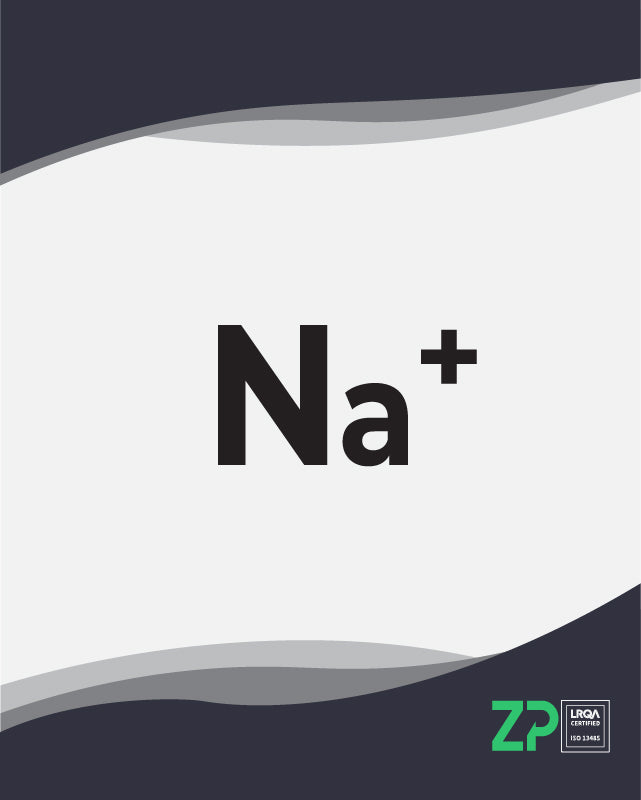 Sodium ion icon, Na+