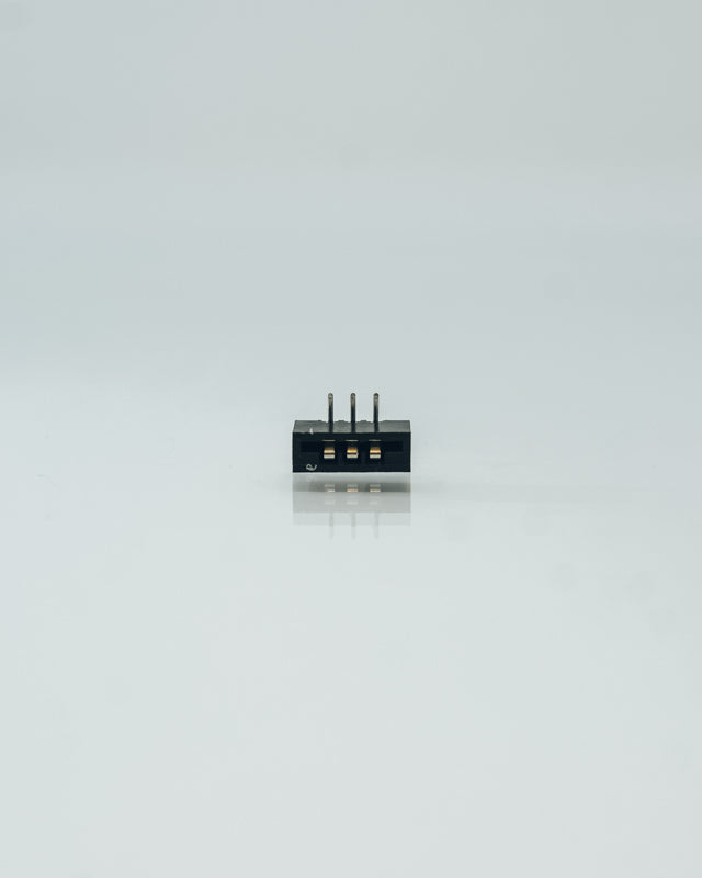 SPE connector angled 3 pin