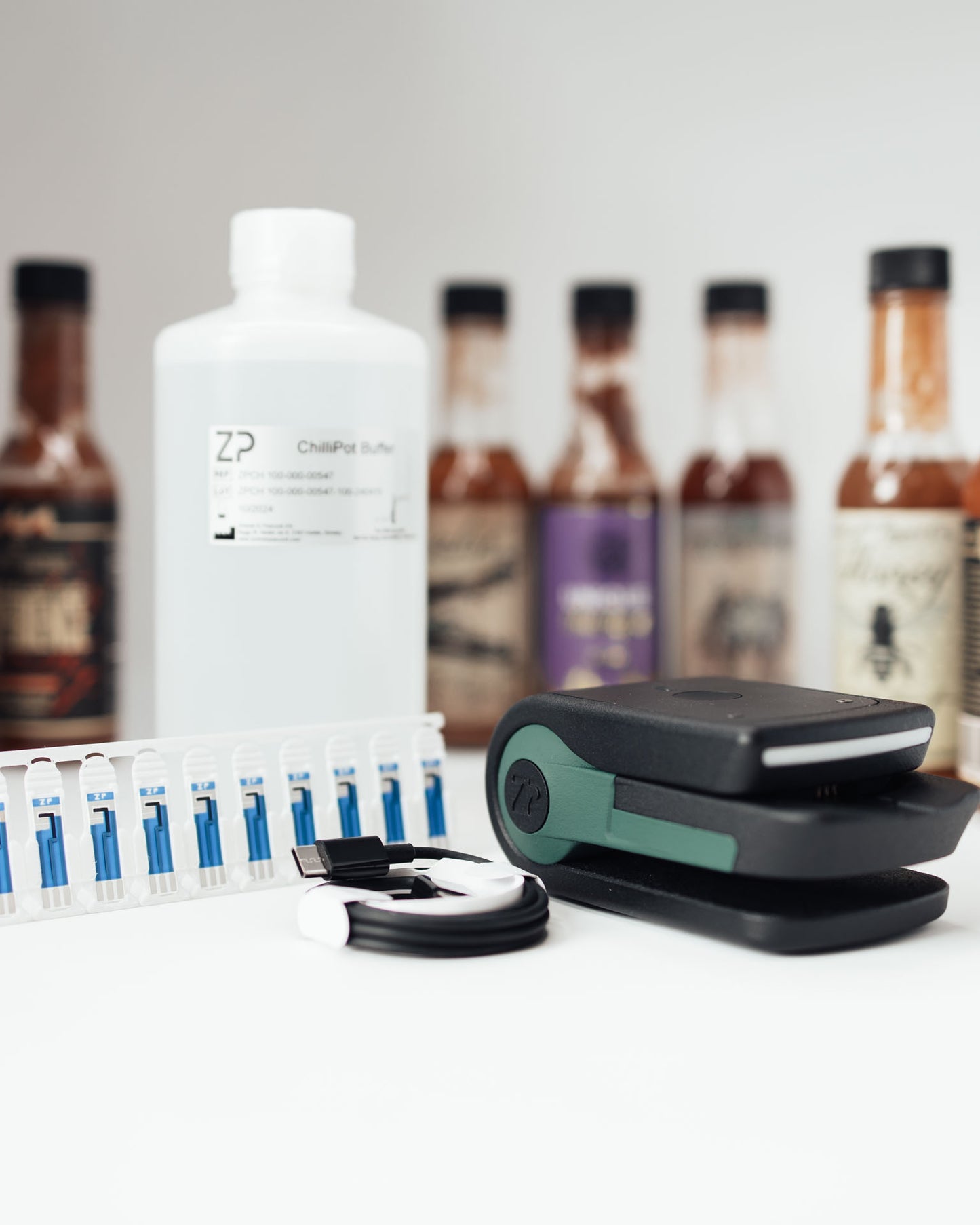 Foodsense kit, chilli testing