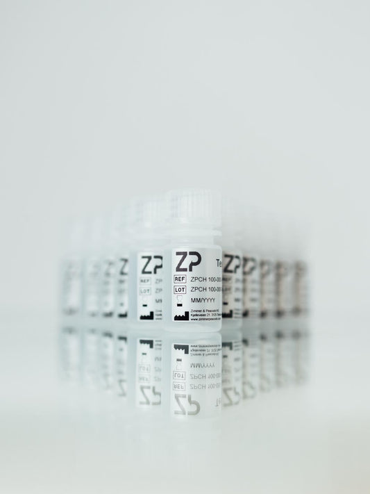 11 bottles for calibration solutions