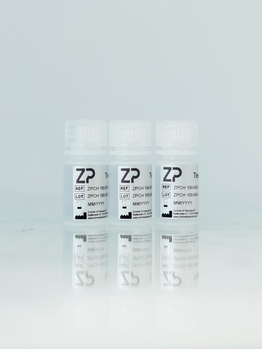 3 bottles for calibration solutions