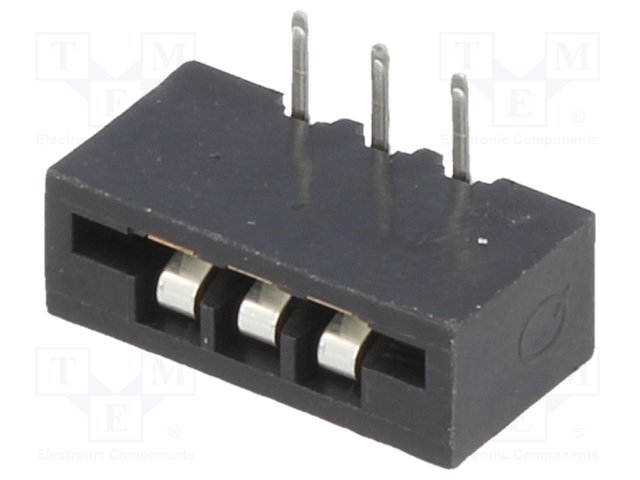 SPE connector angled 3 pin